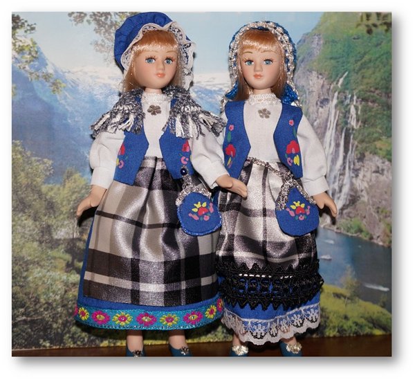 Куклы в Костюмах Народов Мира №4 - Норвегия
