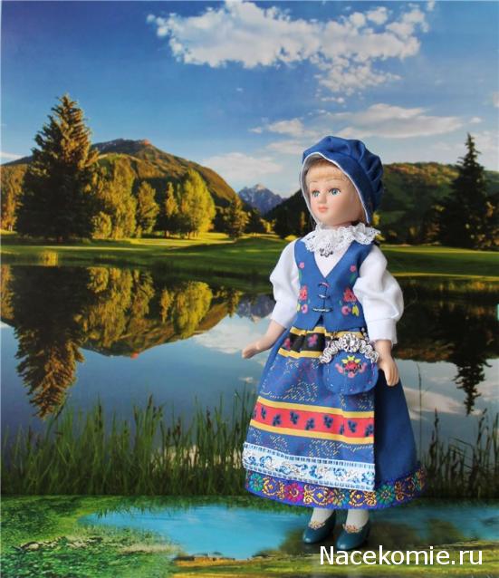 Куклы в Костюмах Народов Мира №4 - Норвегия