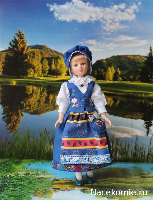 Куклы в Костюмах Народов Мира №4 - Норвегия