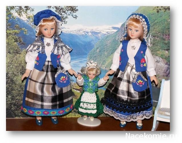 Куклы в Костюмах Народов Мира №4 - Норвегия