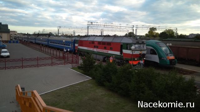 Рельсы, рельсы, шпалы, шпалы ...