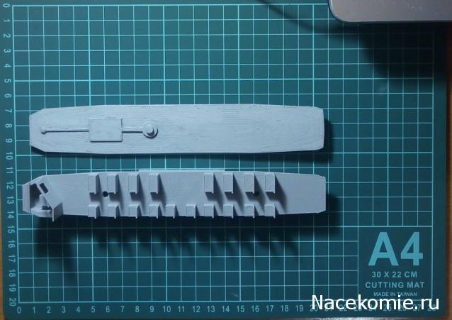 КТМ-5М3 (71-605) в масштабе 1:72 - печать на 3D принтере