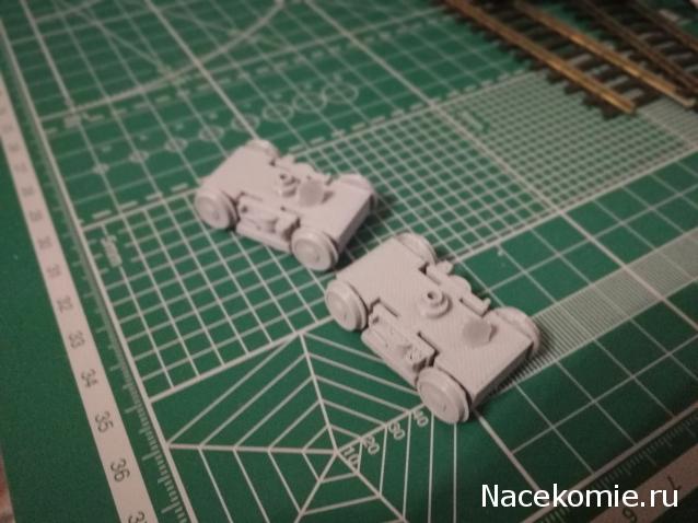 КТМ-5М3 (71-605) в масштабе 1:72 - печать на 3D принтере