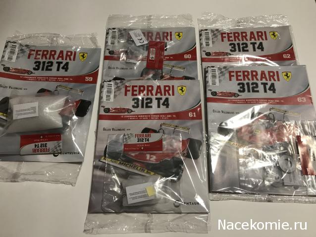 Ferrari 312 T4 - График выхода и обсуждение