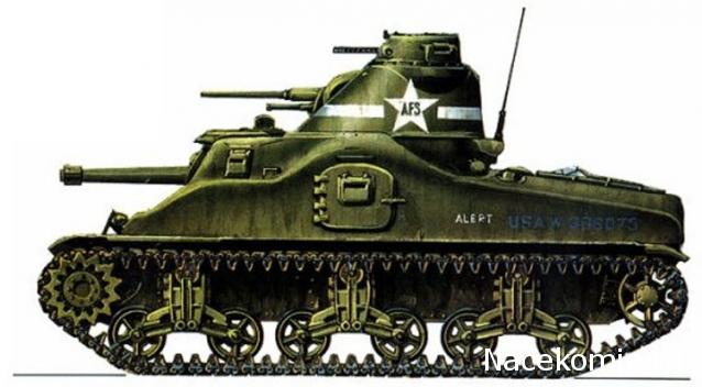 Танки №14 - M3 Lee