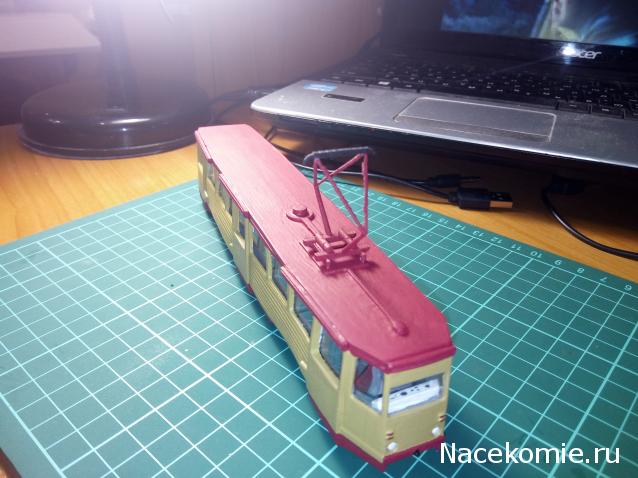 КТМ-5М3 (71-605) в масштабе 1:72 - печать на 3D принтере