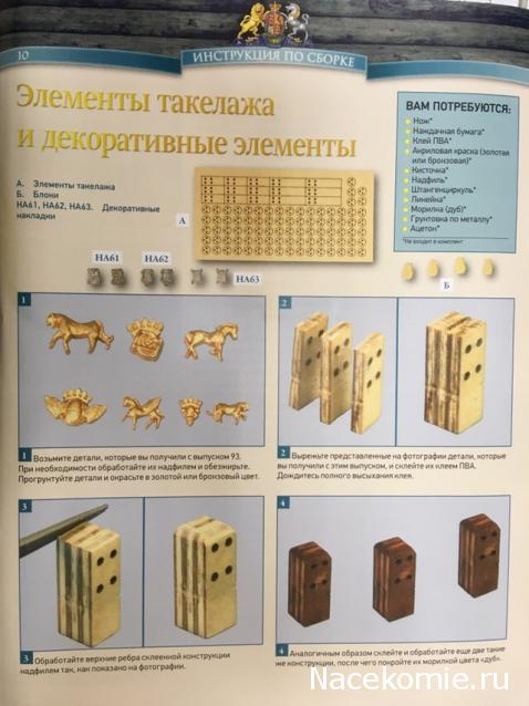 «Повелитель Морей» - Комплектация выпусков