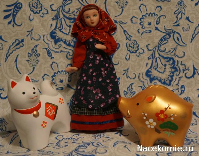 Куклы в народных костюмах – "Девчушки-болтушки"