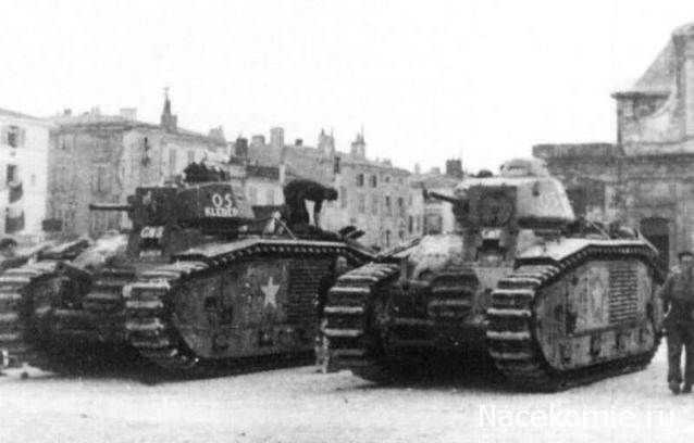 Танки №15 - Char B1 Bis, Франция, 1944 год