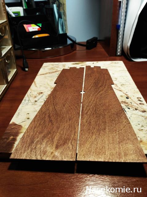 Собери Чёрную Жемчужину. Сборка: Покраска