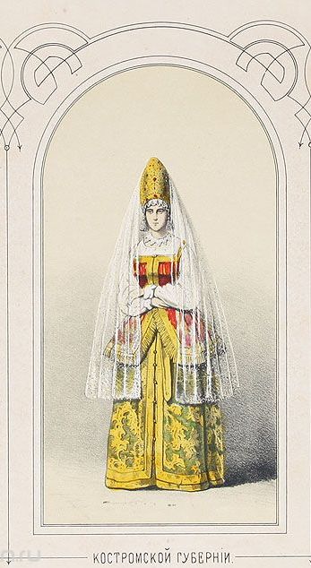 Куклы в народных костюмах №2 Кукла в летнем костюме Костромской губернии
