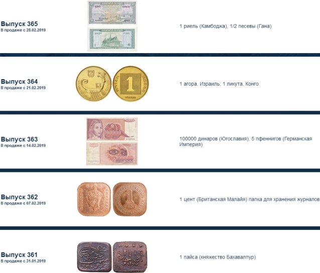 Монеты и Банкноты 2012 - График выхода и обсуждение