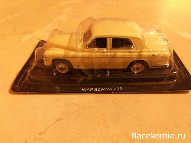 Автолегенды СССР и Соцстран №154 WARSZAWA 203