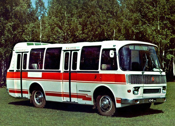 Интересные фото автобусов СССР