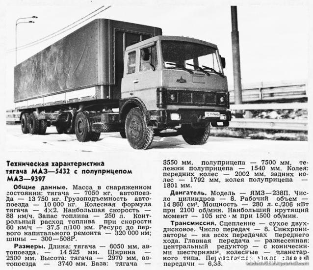 Автолегенды СССР Грузовики №45 - МАЗ-5432