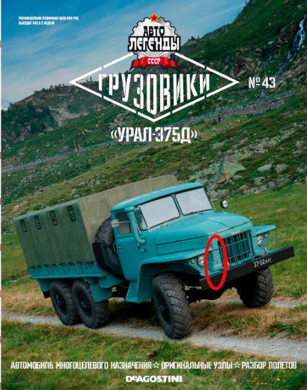 Автолегенды СССР Грузовики №43 - Урал-375Д