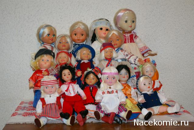 Куклы в этнических костюмах