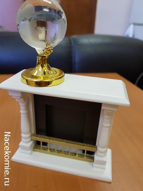 Кукольный Дом №8 - Черно-белый Камин