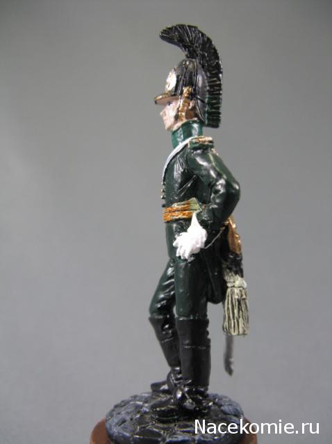 Наполеоновские войны №189 - Офицер Малороссийского кирасирского полка в вицмундире, 1812 г.