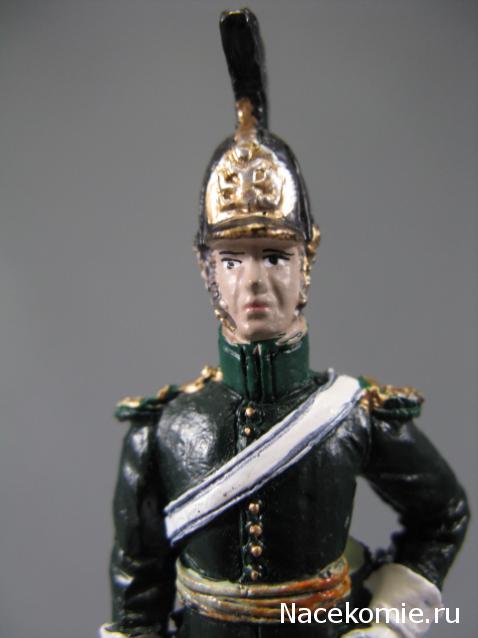 Наполеоновские войны №189 - Офицер Малороссийского кирасирского полка в вицмундире, 1812 г.