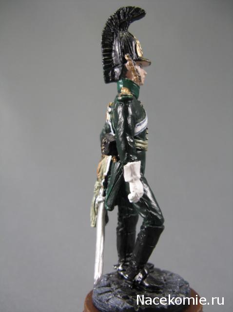 Наполеоновские войны №189 - Офицер Малороссийского кирасирского полка в вицмундире, 1812 г.