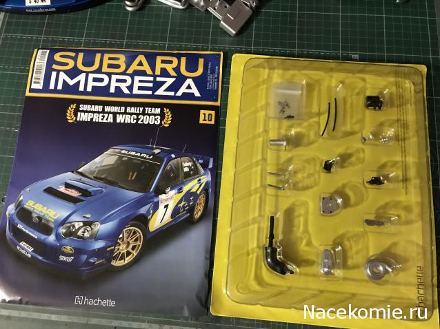 Subaru Impreza WRC Hachette 1:8