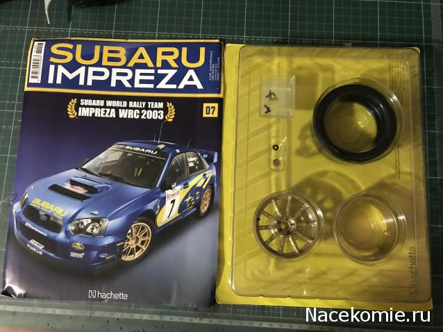 Subaru Impreza WRC Hachette 1:8