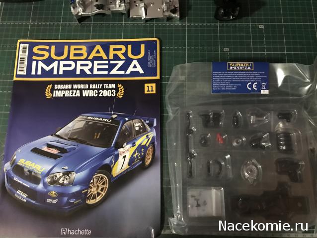 Subaru Impreza WRC Hachette 1:8