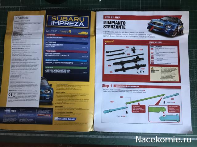 Subaru Impreza WRC Hachette 1:8