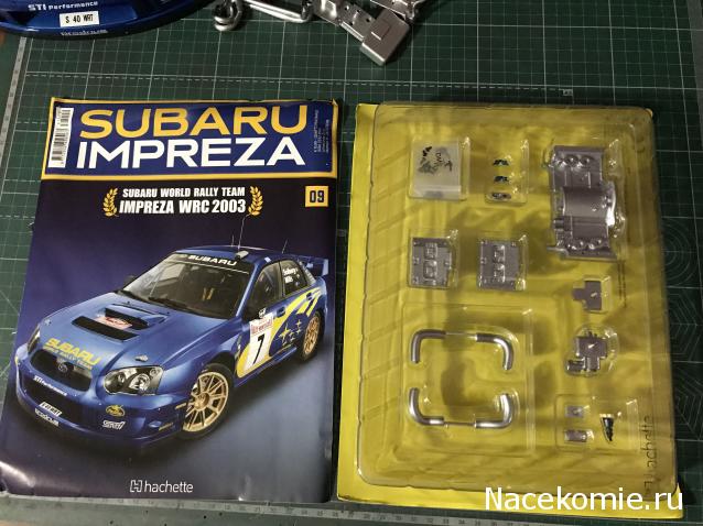 Subaru Impreza WRC Hachette 1:8