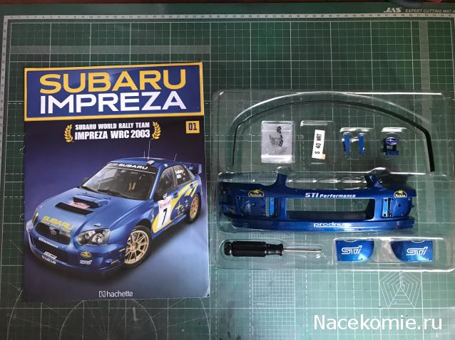 Subaru Impreza WRC Hachette 1:8