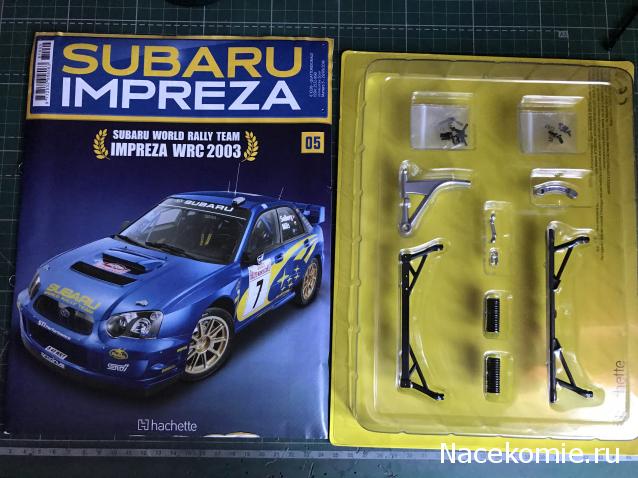 Subaru Impreza WRC Hachette 1:8