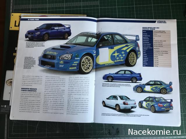 Subaru Impreza WRC Hachette 1:8