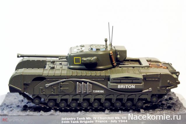 Танки №18 - Churchill Mk.VII Великобритания 1944г.