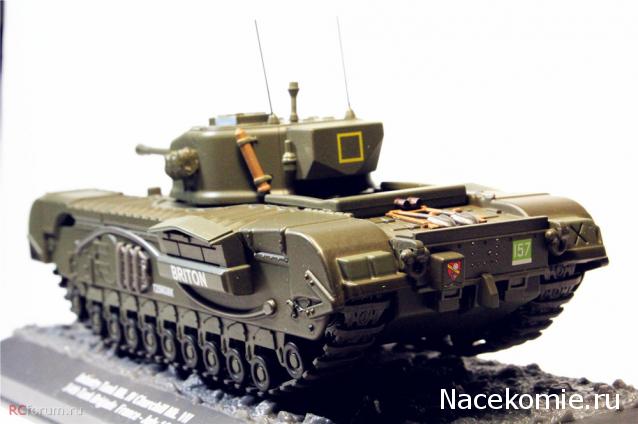 Танки №18 - Churchill Mk.VII Великобритания 1944г.