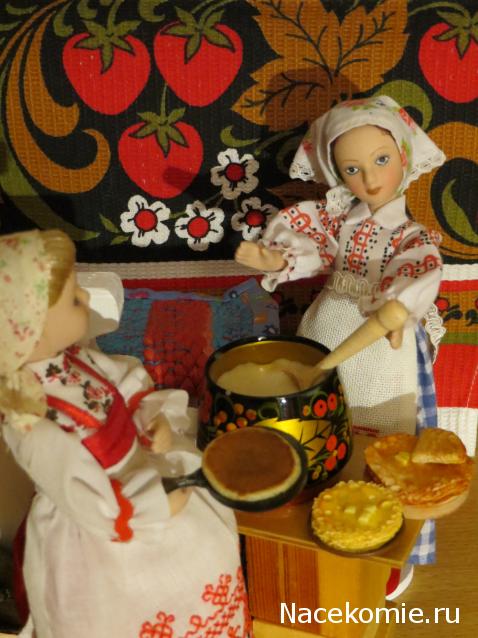 Куклы в народных костюмах – "Девчушки-болтушки"