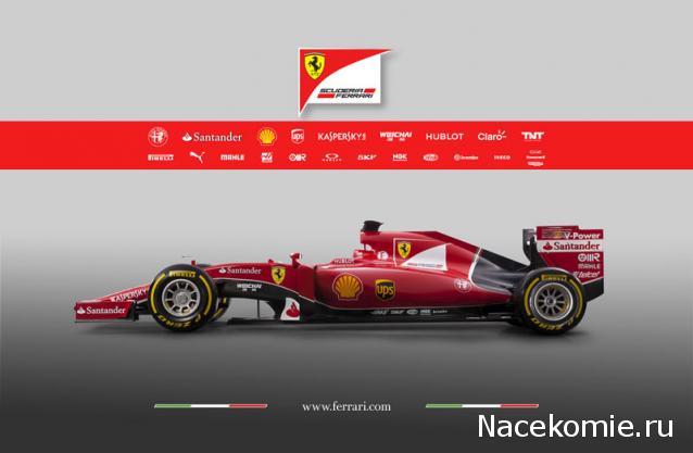 Formula 1 №5 - Ferrari SF15-T Себастьян Феттель (2015)