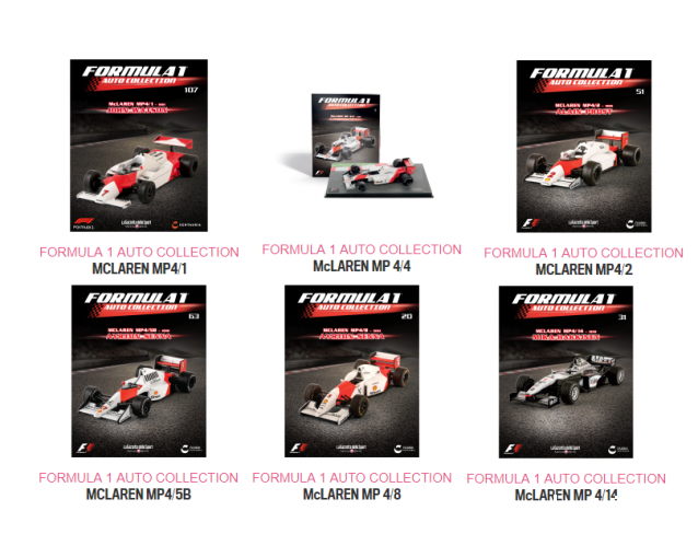 Formula 1 Auto Collection - График выхода и обсуждение