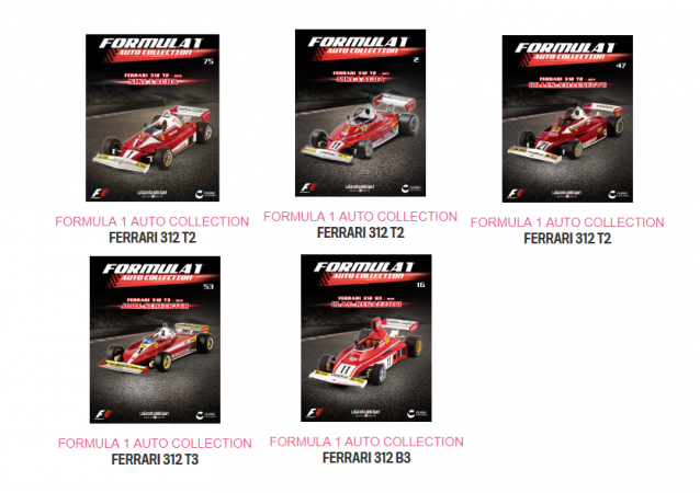 Formula 1 Auto Collection - График выхода и обсуждение