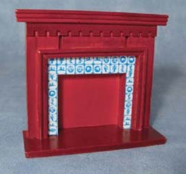 Кукольный Дом №8 - Черно-белый Камин