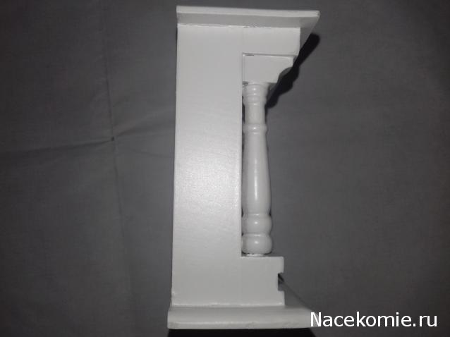 Кукольный Дом №8 - Черно-белый Камин