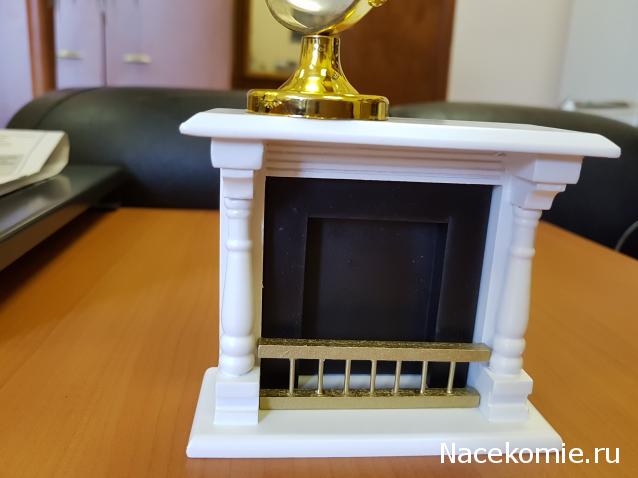 Кукольный Дом №8 - Черно-белый Камин