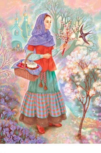 Куклы в народных костюмах – "Девчушки-болтушки"