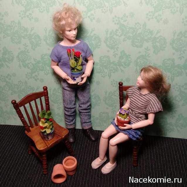 Кукольный Дом №13 - Кухонный Стул