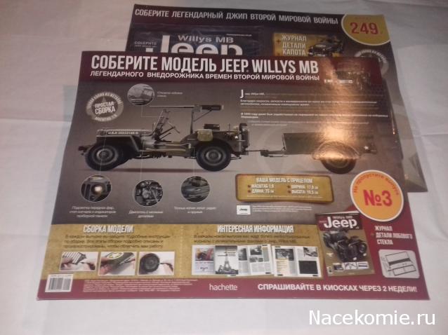 Соберите Jeep Willys  (масштаб 1:8) - Ашет - Тест