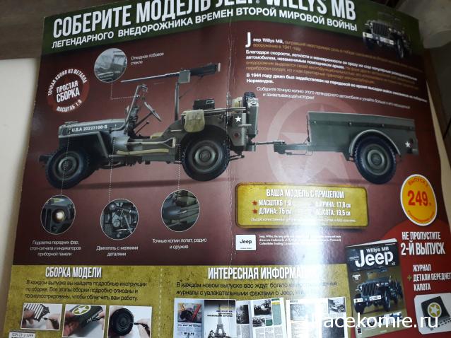 Соберите Jeep Willys  (масштаб 1:8) - Ашет - Тест