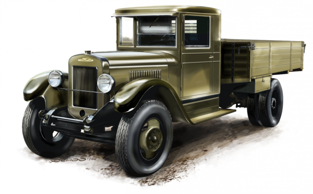 Автолегенды СССР Грузовики №53 - ЗиС-5В