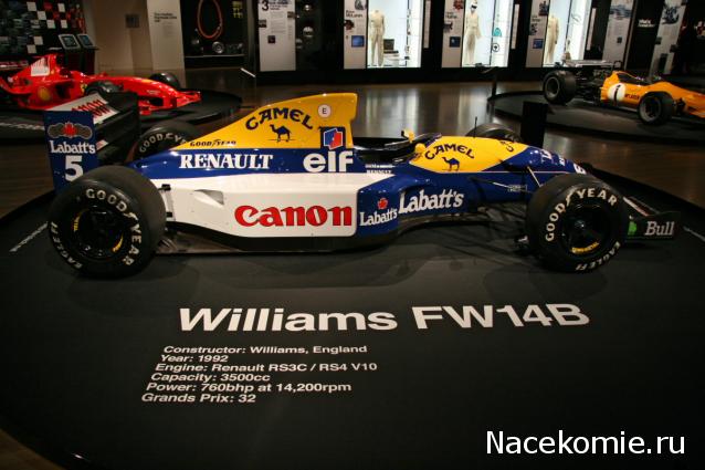 Formula 1 №7 - Williams FW14B - Найджел Манселл (1992)