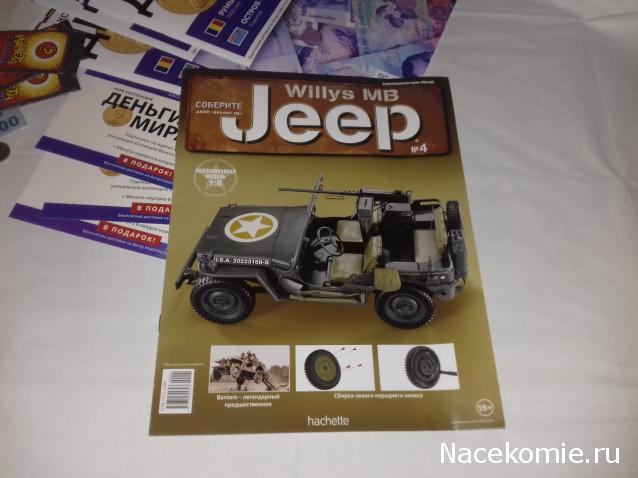 Соберите Jeep Willys  (масштаб 1:8) - Ашет - Тест