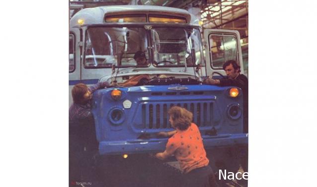 Интересные фото автобусов СССР